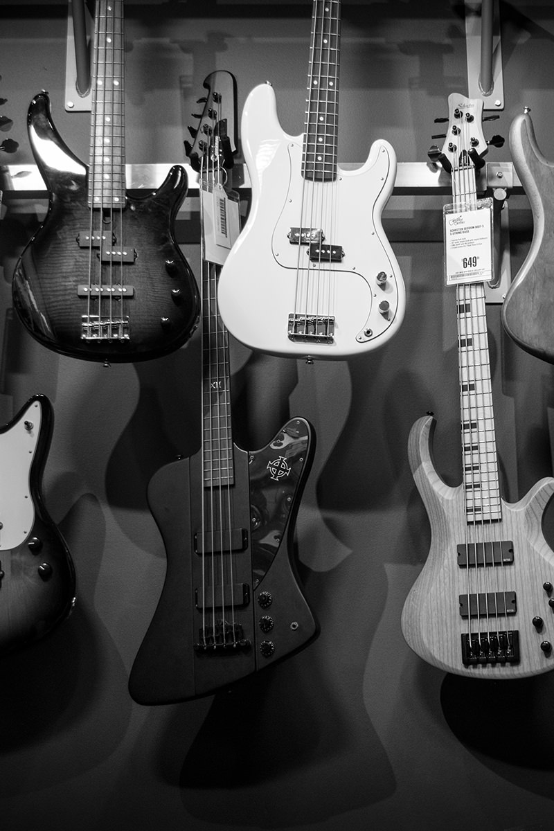 Set of Guitars